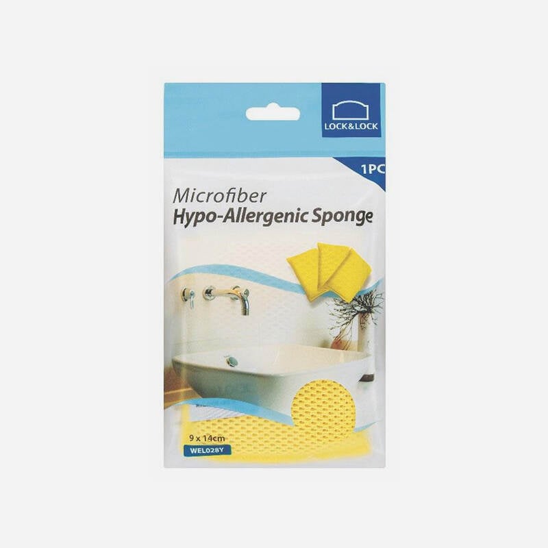 Miếng lau chùi Welcron Hypo-Allergenic 9*14cm (A108-SP01) - Màu vàng - WEL028Y, , large image number null